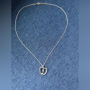 Tiffany & Co 925 Silver necklace with Apple Pendant